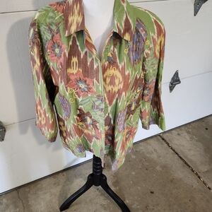 Multi colored Coldwater creek blazer